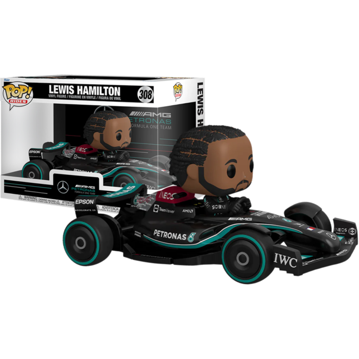 Formula 1 - Lewis Hamilton Mercedes AMG Petronas F1 Team Pop! Rides Vinyl Figure