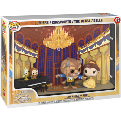 Pre-Order: Beauty and the Beast - Tale as Old as Time Deluxe Pop! Moment Vinyl Figure