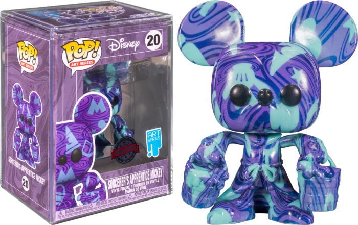 Mickey Mouse - Apprentice Mickey Artist Series Pop! Vinyl Figure with Pop! Protector