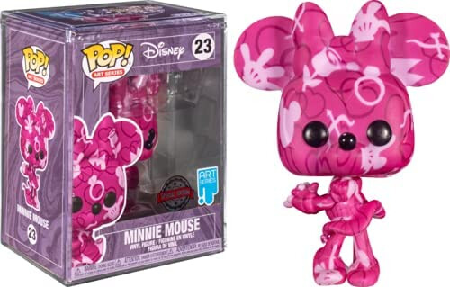 Mickey Mouse - Minnie Mouse (Valentine) Artist Series Pop! Vinyl Figure with Pop! Protector