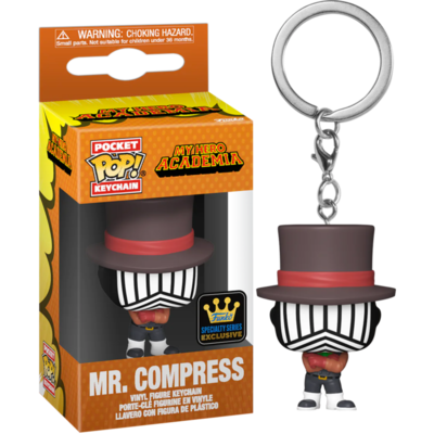 My Hero Academia - Mr. Compress Hideout Pop! Keychain Figure