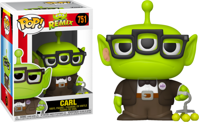 Pixar - Alien Remix Carl Fredricksen Pop! Vinyl Figure