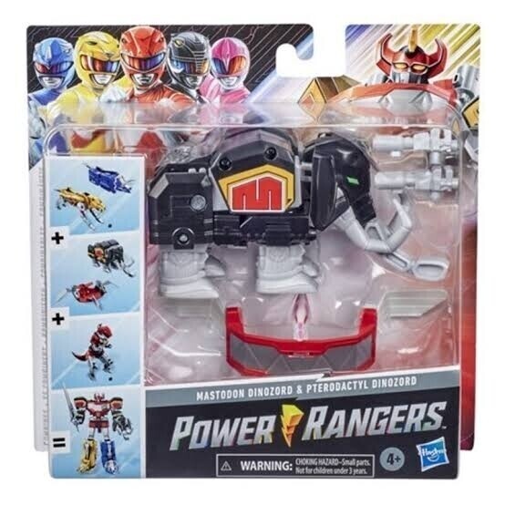 Saban’s Power Rangers - Mastodon Dinozord and Pterodactyl Dinozord 6” Scale Action Figure 2-Pack