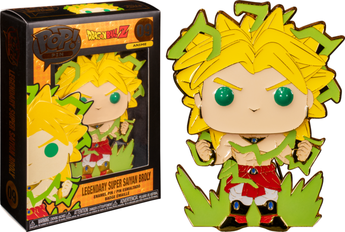 Dragon Ball Z - Broly 4” Pop! Enamel Pin