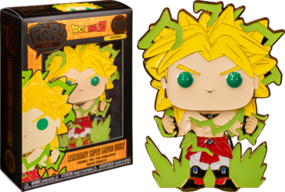 Dragon Ball Z - Broly 4” Pop! Enamel Pin