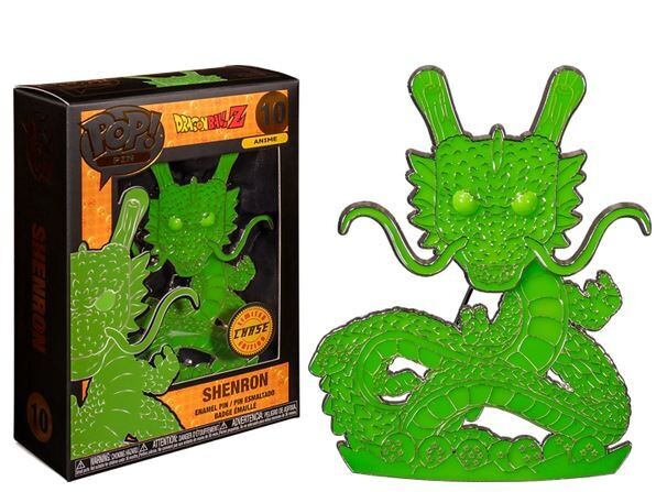 Dragon Ball Z - Emerald Shenron Chase 4” Pop! Enamel Pin Figure