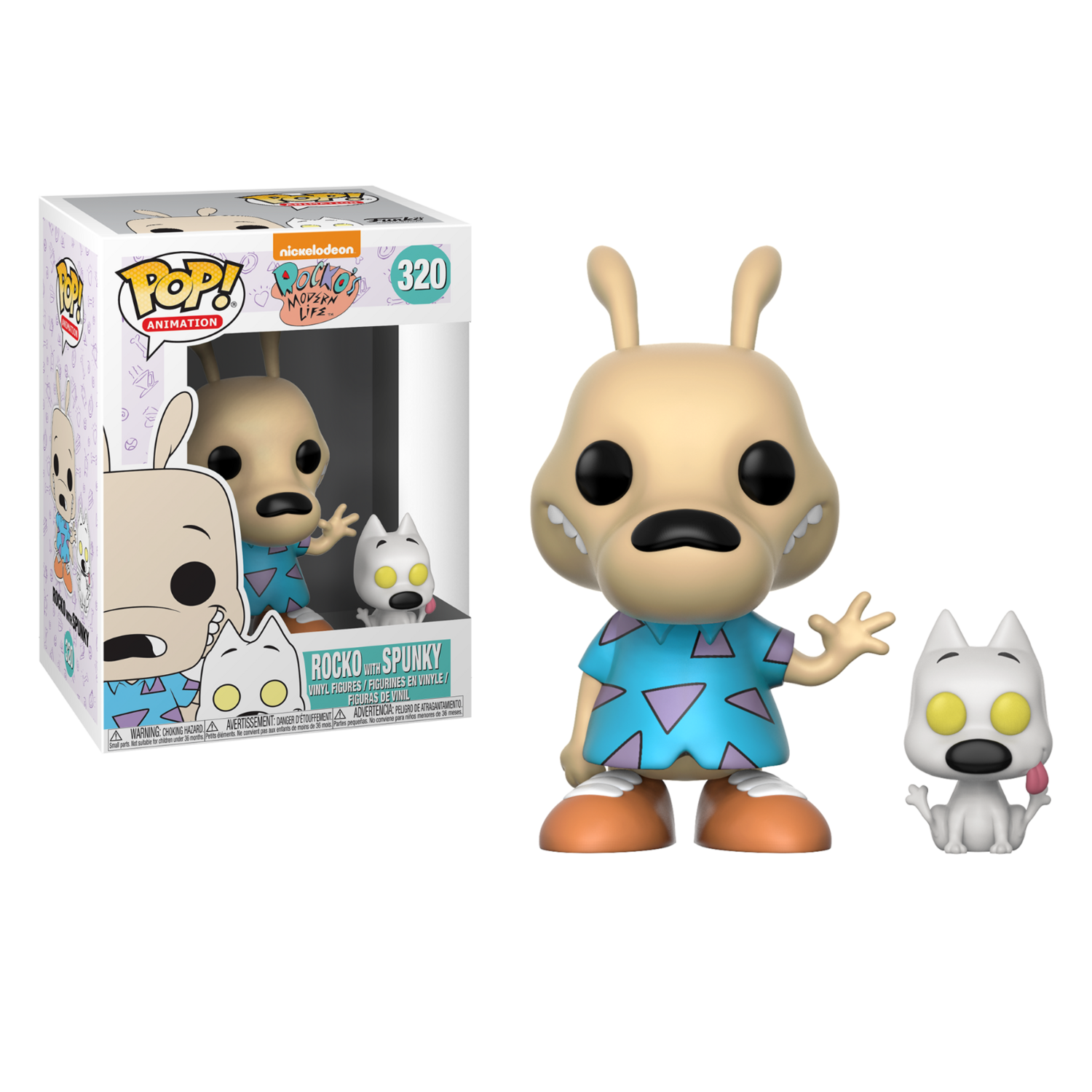 Rocko's Morden Life-Rocko with Spunky Pop! Vinyl Figure