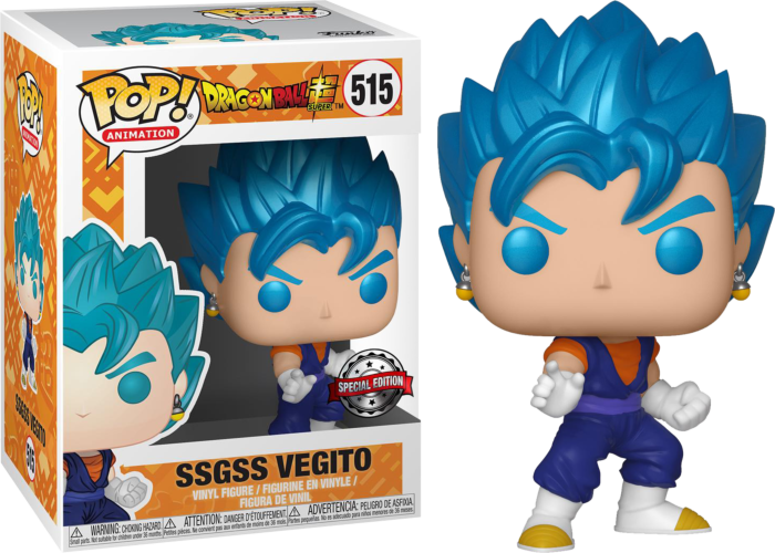Dragon Ball Super - SSGSS Vegito Pop! Vinyl Figure
