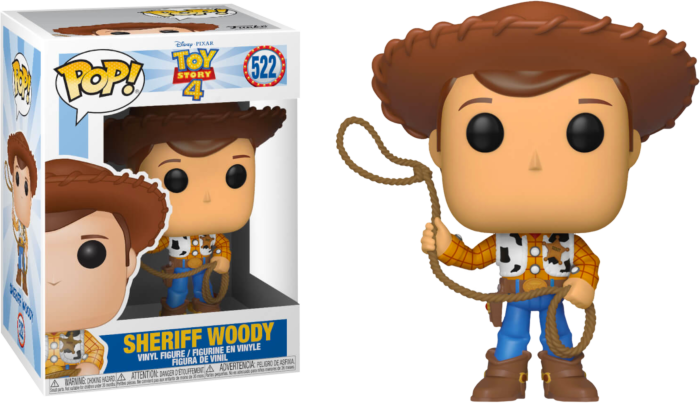Toy Story 4 - Sheriff Woody Pop! Vinyl Figure (Box damaged)