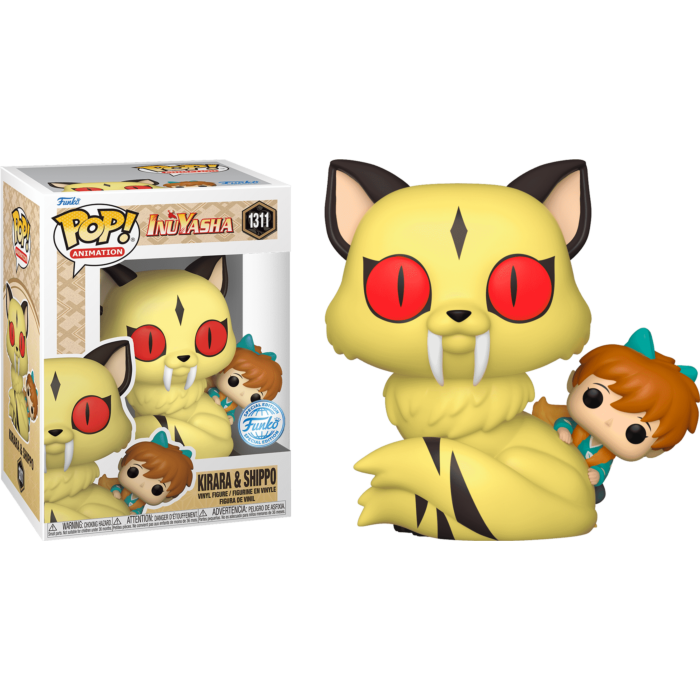 InuYasha - Kirara &amp; Shippo Pop! Vinyl Figure (Box Damaged)