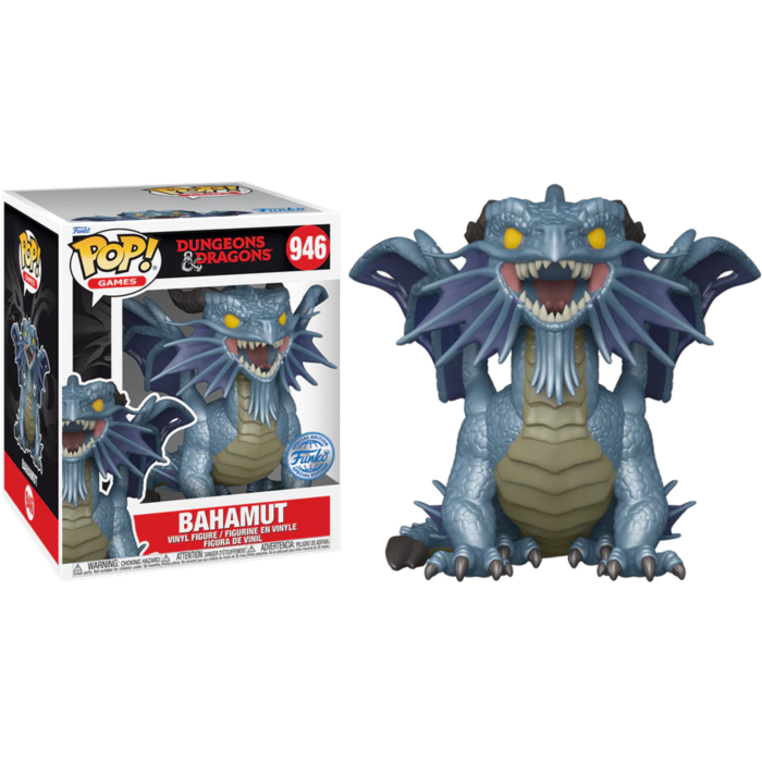 Dungeons &amp; Dragons - Bahamut Super Sized 6&quot; Pop! Vinyl Figure