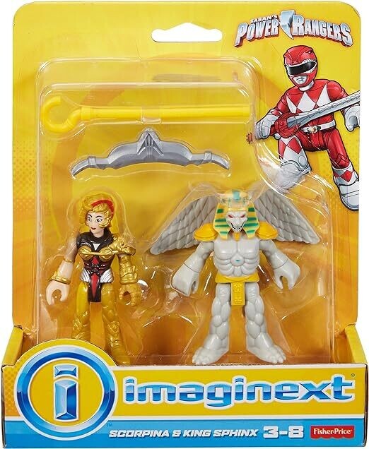 Fisher-Price Imaginext Power Rangers Scorpina &amp; King Sphinx Figure