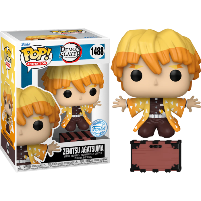 Demon Slayer - Zenitsu Agatsuma with Box Pop! Vinyl Figure