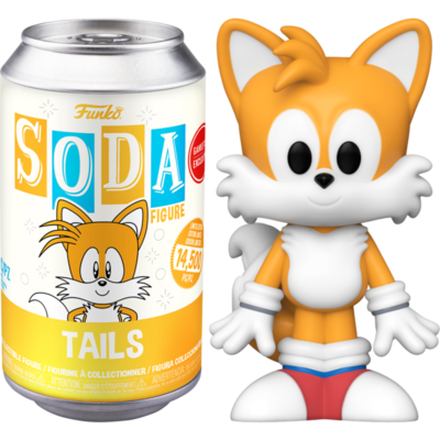 Sonic the Hedgehog - Tails Vinyl SODA Figure in Collector Can