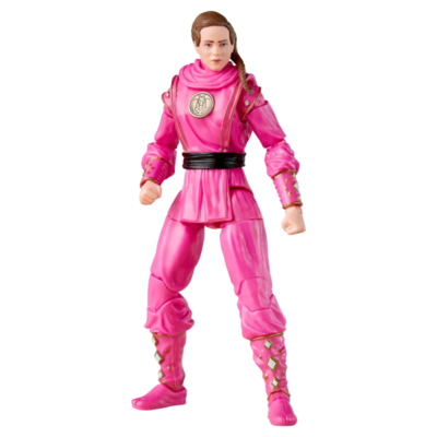 Mighty Morphin Power Rangers x Cobra Kai - Samantha LaRusso Morphed Pink Mantis Ranger Lightning Collection 6” Scale Action