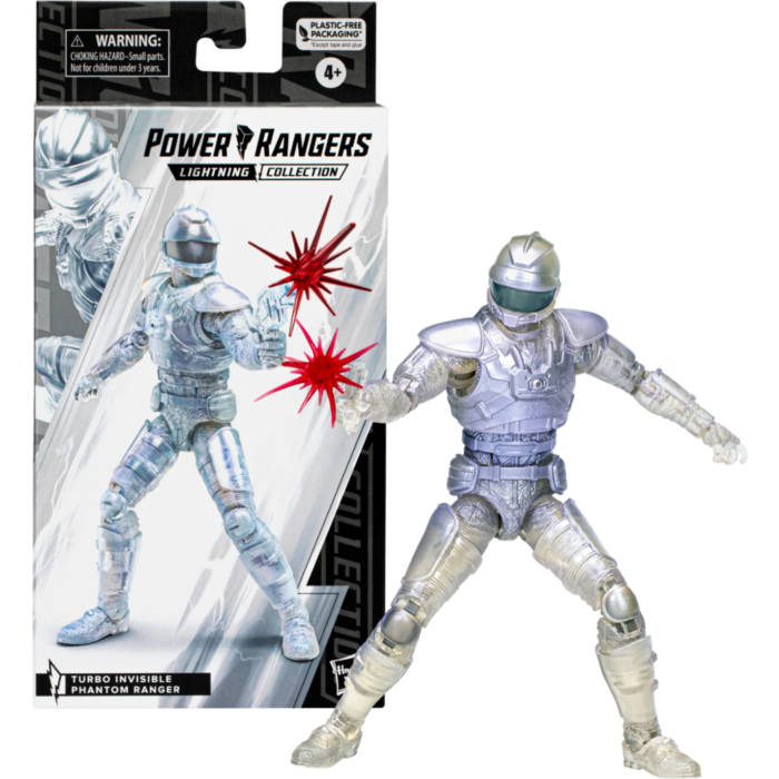 Power Rangers Turbo - Invisible Phantom Ranger Lightning Collection 6&quot; Scale Action Figure