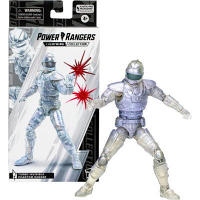 Power Rangers Turbo - Invisible Phantom Ranger Lightning Collection 6" Scale Action Figure