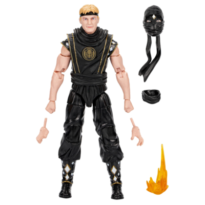 Mighty Morphin Power Rangers x Cobra Kai - Johnny Lawrence Morphed Black Boar Ranger Lightning Collection 6" Scale Action