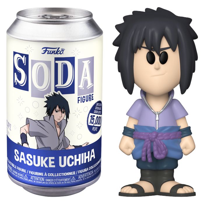 Pre-Order: Naruto: Shippuden - Sasuke Vinyl SODA Figure in Collector Can