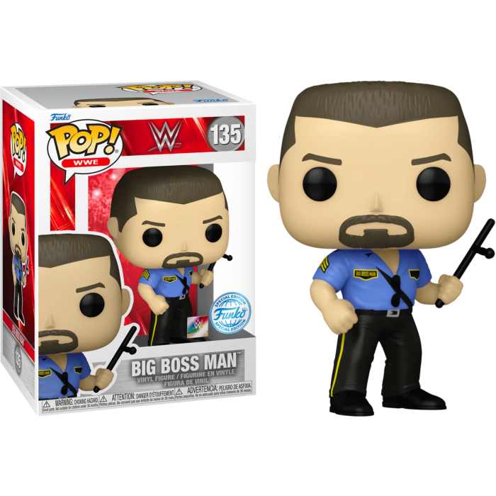 WWE - Big Boss Man Pop! Vinyl Figure