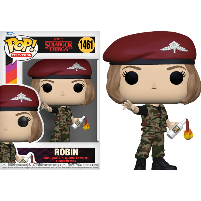 Stranger Things 4 - Robin with Cocktail Pop! Vinyl Figure