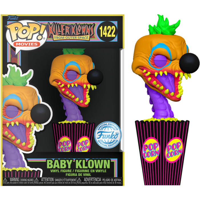 Killer Klowns from Outer Space - Baby Klown Blacklight Pop! Vinyl Figure