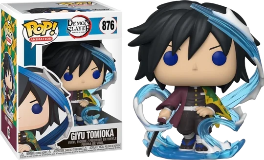Demon Slayer - Giyu Tomioka Water Breathing Pop! Vinyl Figure