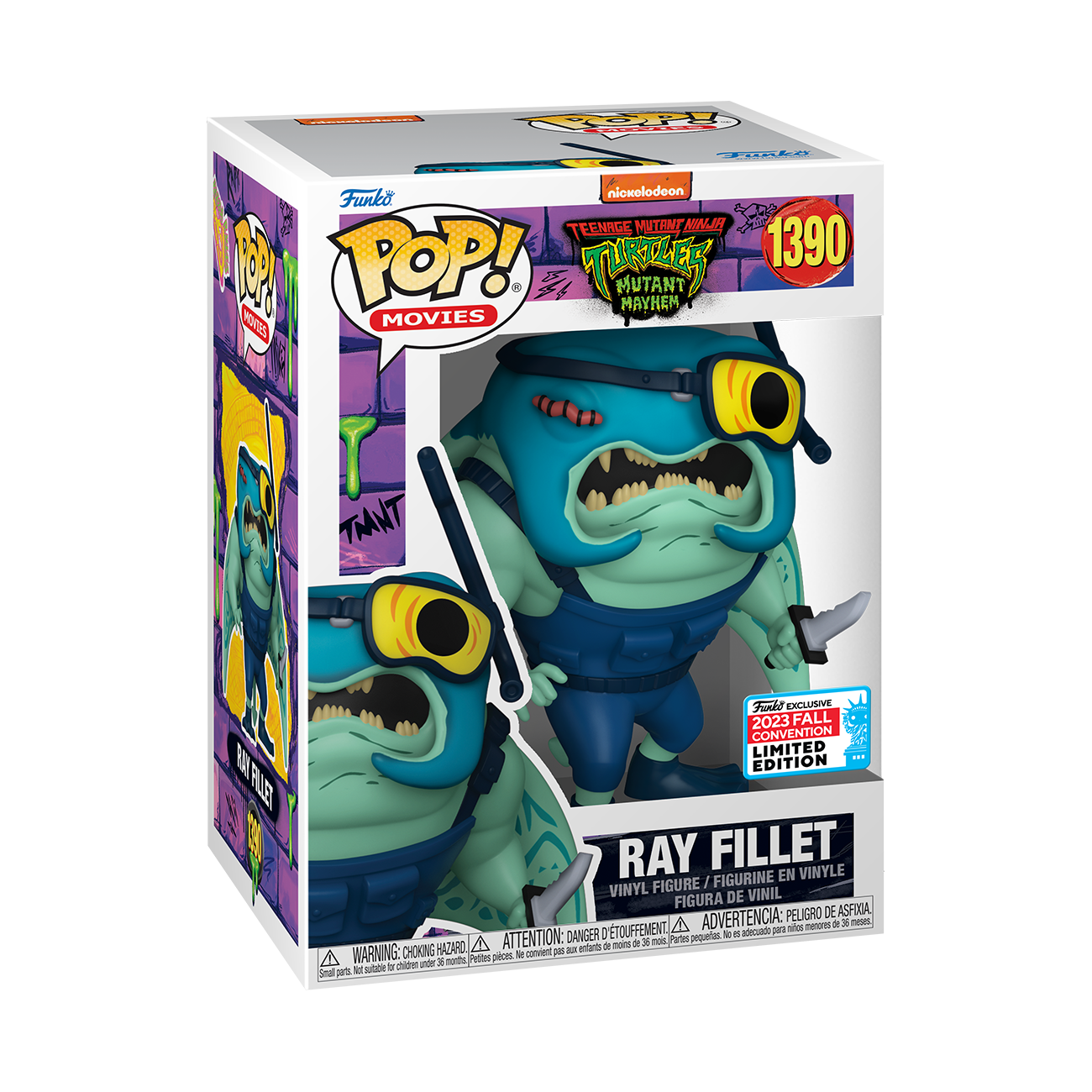 Teenage Mutant Ninja Turtles - Manta Dude Pop! Vinyl Figure (2023 Fall Convention Exclusive)