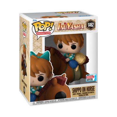 InuYasha - Shippo on Horse 6" Super Sized Pop! Vinyl Figure (2023 Fall Convention Exclusive) - alternate product image 2
