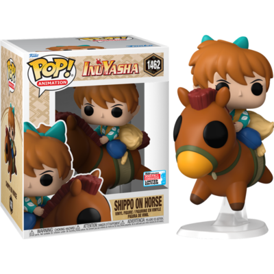 InuYasha - Shippo on Horse 6&quot; Super Sized Pop! Vinyl Figure (2023 Fall Convention Exclusive)