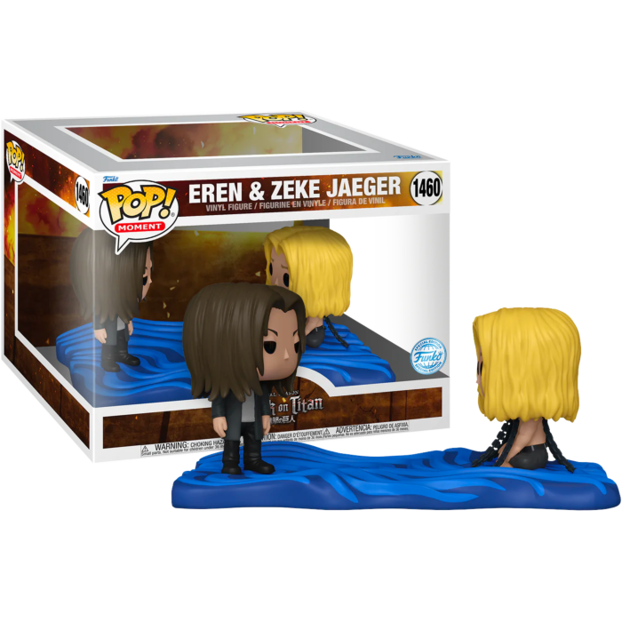 Attack on Titan - Eren &amp; Zeke Jaeger Pop! Moment Vinyl Figure
