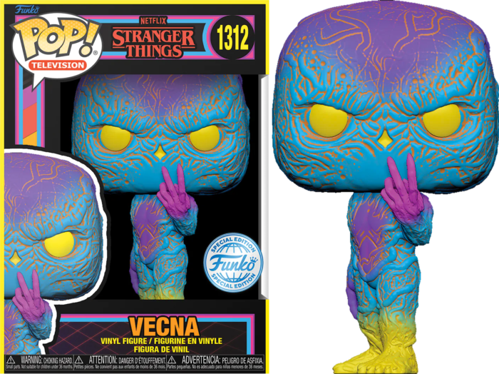 Stranger Things - Vecna Blacklight Pop! Vinyl Figure