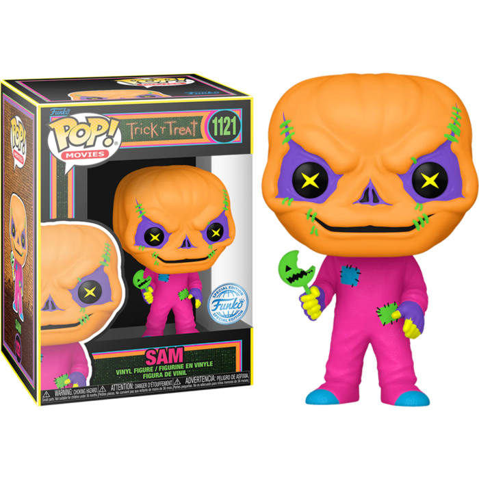 Trick &#39;r Treat (2007) - Sam Blacklight Pop! Vinyl Figure