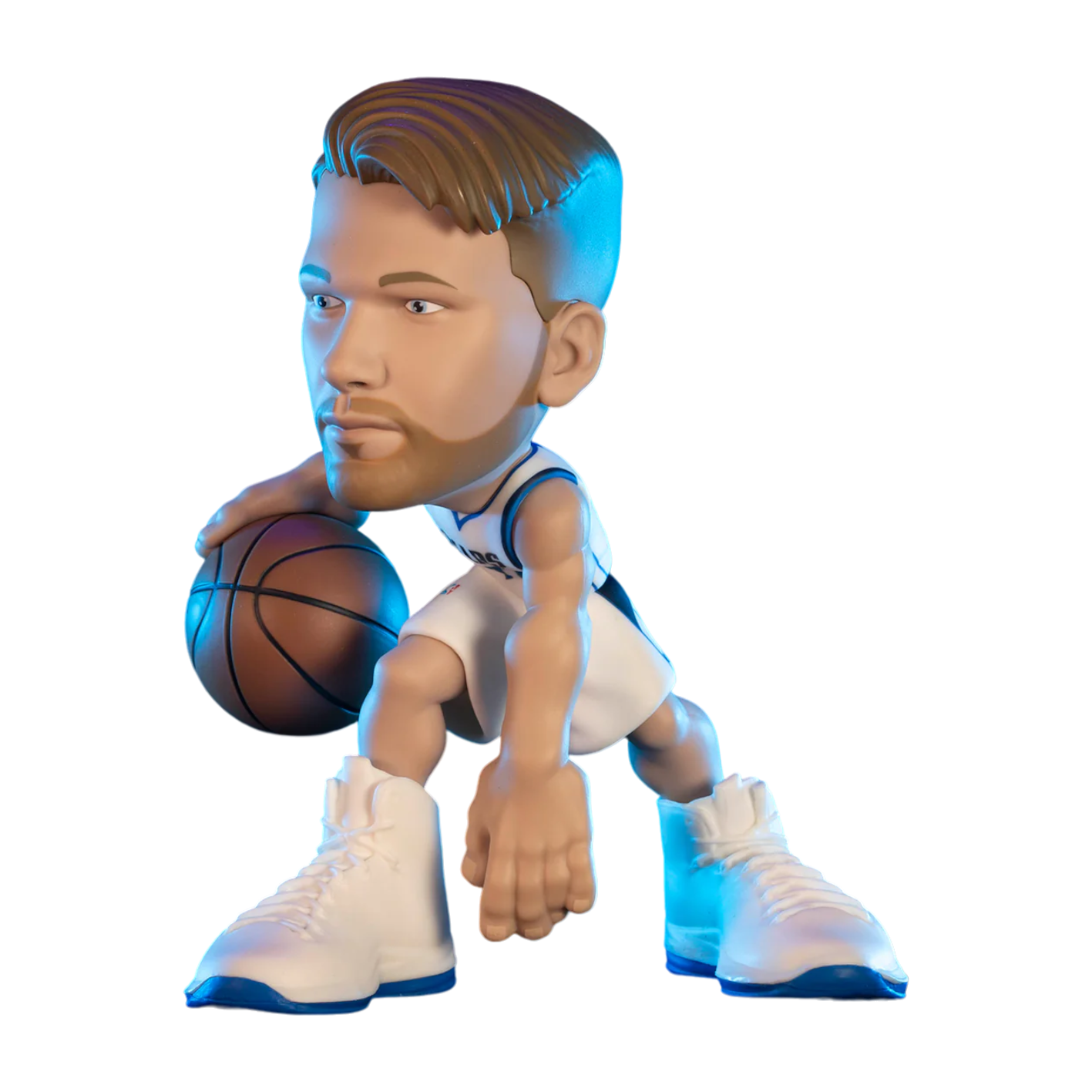 NBA - Luka Doncic - Mavericks - Mini 6&quot; Vinyl Figure (White)