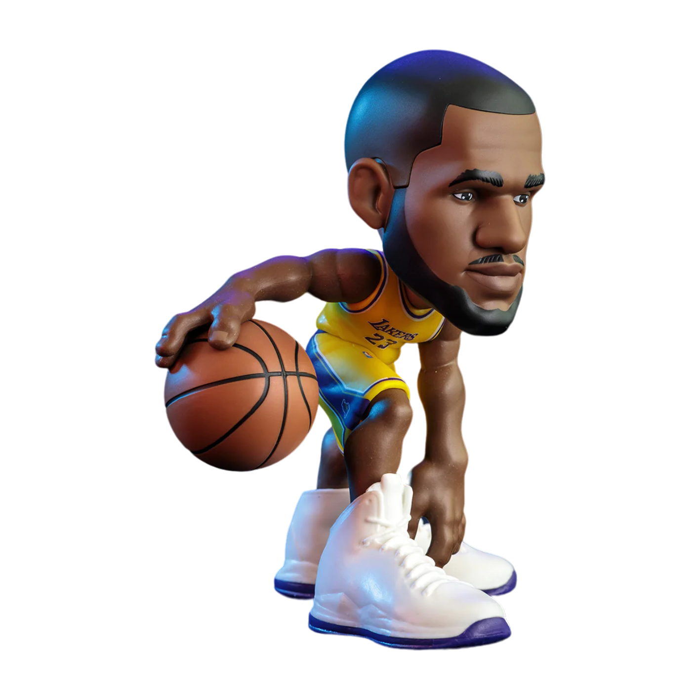 NBA - Lebron James - Lakers - Mini 6&quot; Vinyl Figure (Gold)