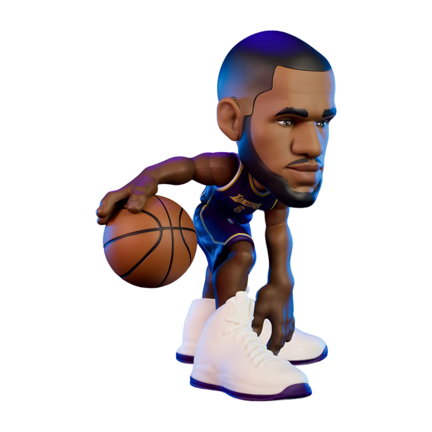 NBA - Lebron James - Lakers - Mini 6&quot; Vinyl Figure (Purple)