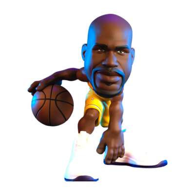 NBA - Shaquille O-Neal - Lakers - Mini 6&quot; Vinyl Figure