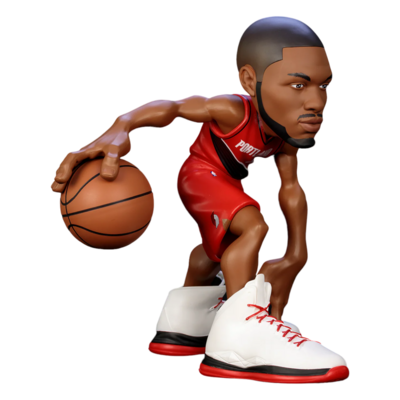 Pre-Order: NBA - Damian Lillard - Trail Blazers - 12&quot; Vinyl Figure Red