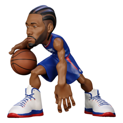 Pre-Order: NBA - Kawhi Leonard - Clippers - 12&quot; Vinyl Figure Blue