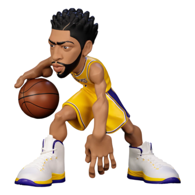 Pre-Order: NBA - Anthony Davis - Lakers - 12&quot; Vinyl Figure Gold