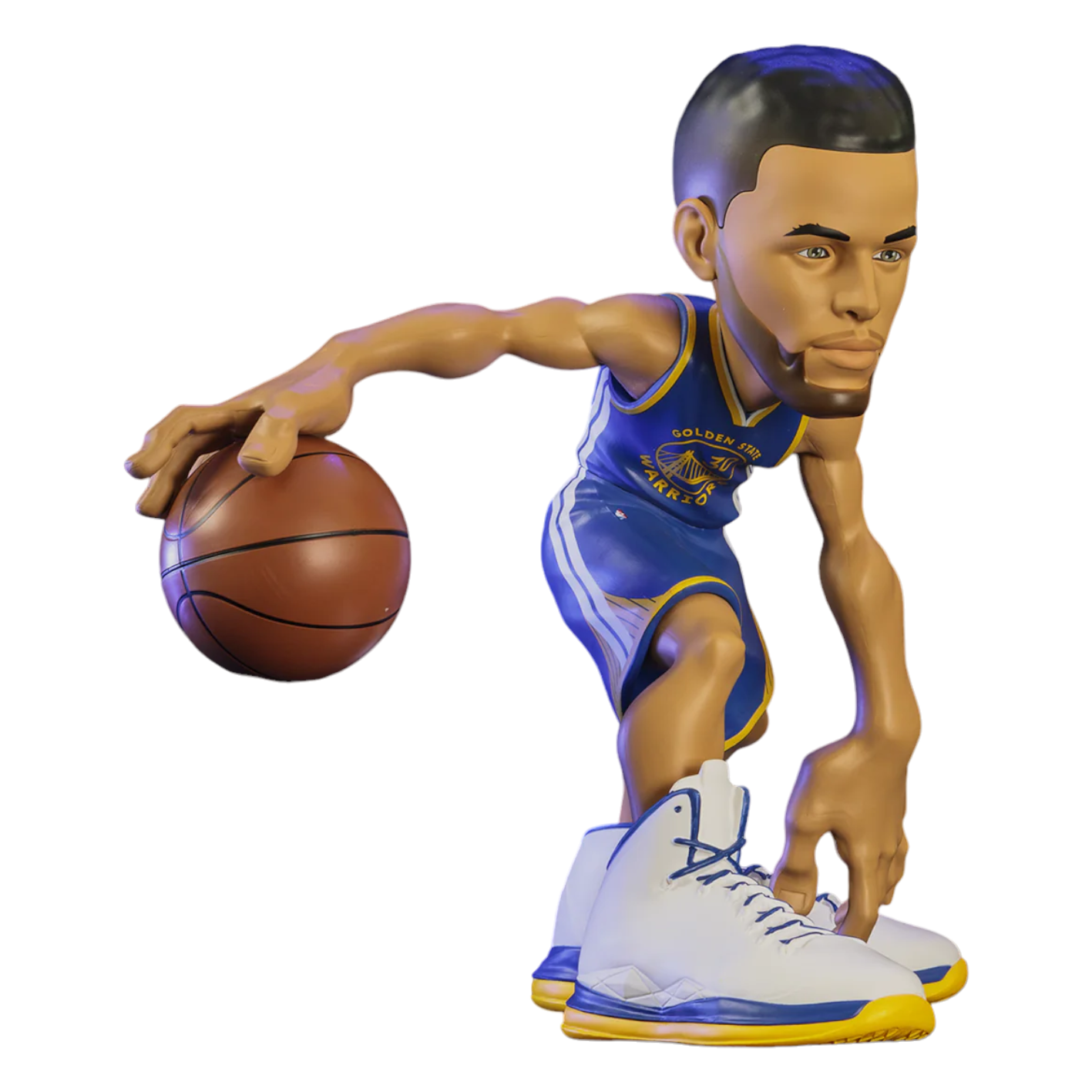 Pre-Order: NBA - Steph Curry - Warriors - 12&quot; Vinyl Figure Blue