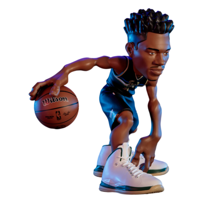 NBA - Giannis Antetokounmpo - Bucks - LE 12&quot; Vinyl Figure Black (Limited Edition only 500 made)