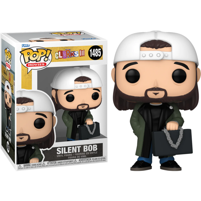 Pre-Order: Clerks III - Silent Bob Pop! Vinyl Figure