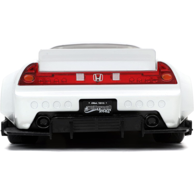 Mighty Morphin Power Rangers - White Ranger &amp; 2002 Honda NSX Type-R Japan Spec 1/24th Scale Die-Cast Vehicle Replica