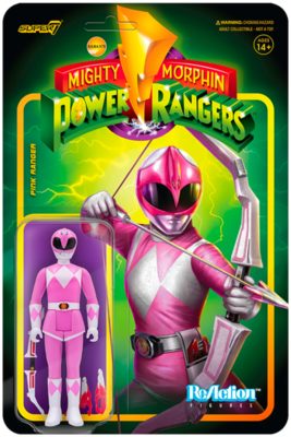 Mighty Morphin’ Power Rangers - Pink Ranger ReAction 3.75” Action Figure