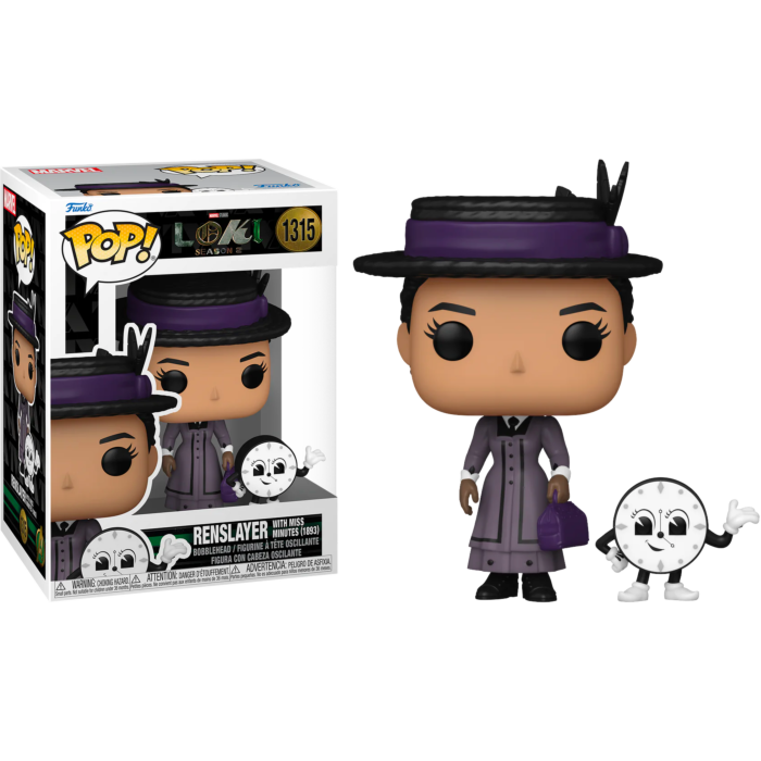 Pre-Order: Loki (2021) - Renslayer with Miss Minutes (1893) Season 2 Pop! Vinyl Figure