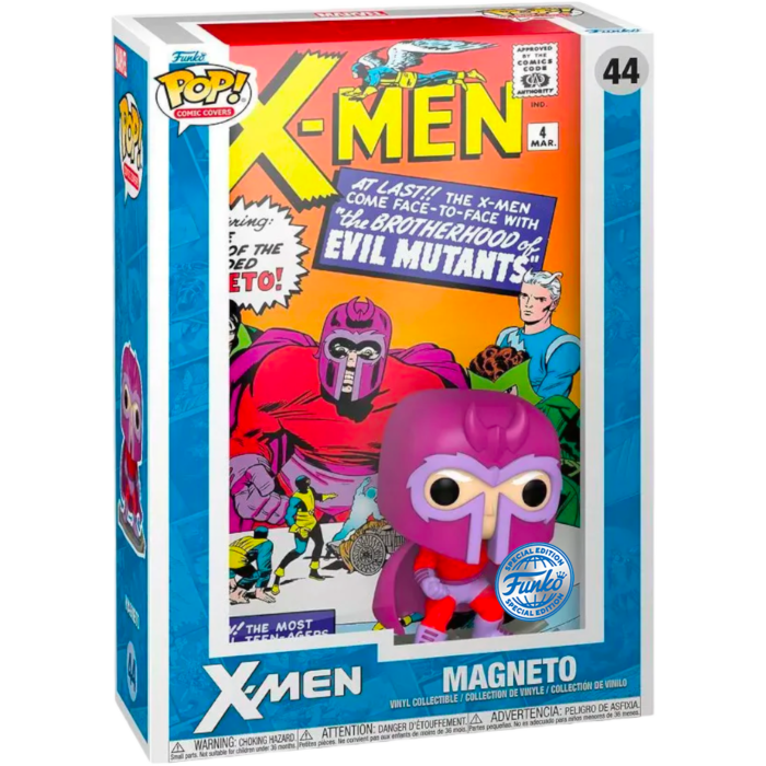 Pre-Order: X-Men - X-Men Vol. 1 Issue #4 Magneto Pop! Comic Covers Vinyl Figure