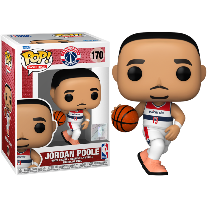 NBA Basketball - Jordan Poole Washington Wizards Pop! Vinyl Figure
