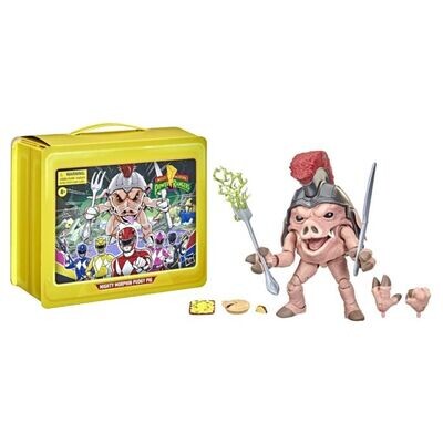 Power Rangers Lightning Collection: Mighty Morphin Pudgy Pig Collectible Action Figure in Special Edition Lunchbox