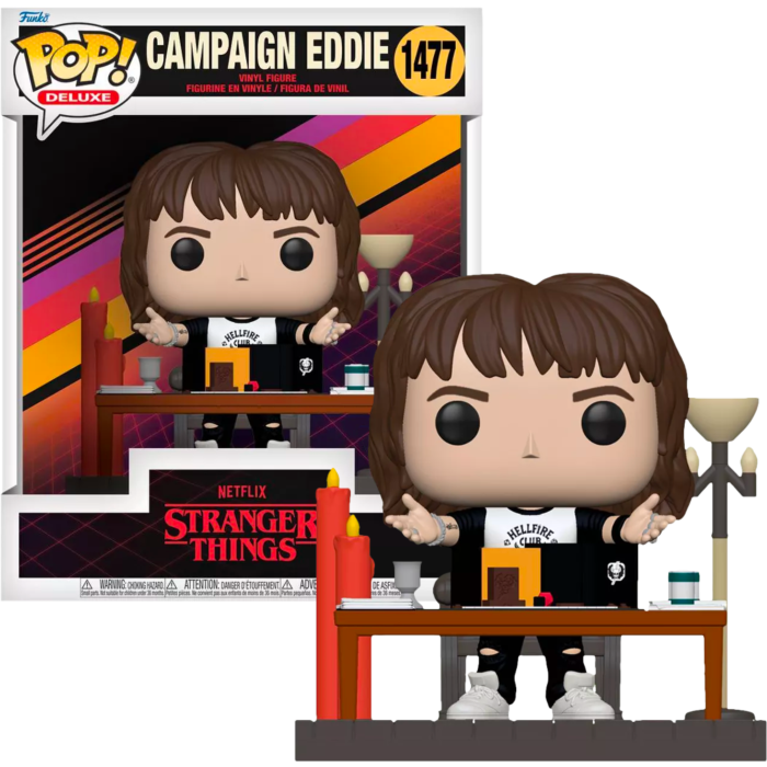 Stranger Things - D&amp;D Campaign Eddie Pop! Deluxe Vinyl Figure
